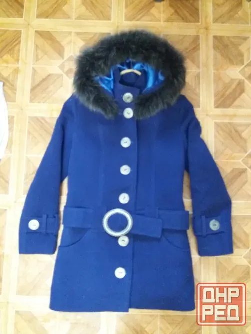 Продам пальто куртку тренч полупальто мех песец шерсть р. 40-42 Донецк - изображение 7