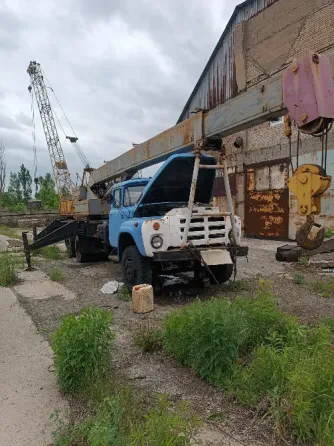 Автокран на базе зил Донецк