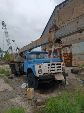 Автокран на базе зил Донецк