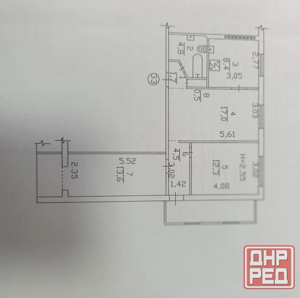 Продажа 3 комнатной квартиры Калининский район Донецк - изображение 9