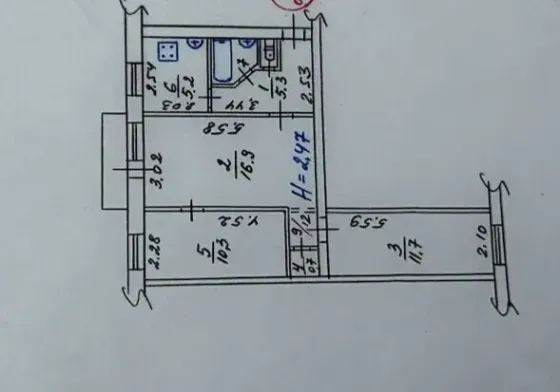 Продам 3-комнатную квартиру в Ильичевском районе г. Мариуполя Мариуполь