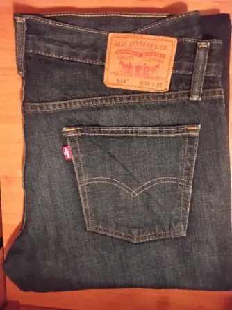 Джинсы Levi`s 514 (оригинал) W36 L34 Донецк