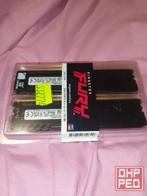 Оперативная память DDR4 2x8 (16) Fury kingston Макеевка - изображение 2