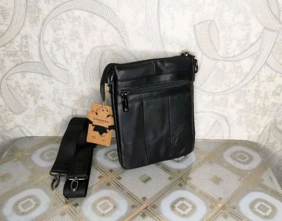 сумка из натуральной кожи (22х18 см) Донецк