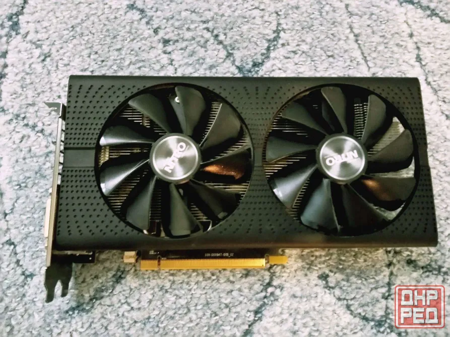 Видеокарта Amd Radeon rx470 4g nitro+ sapphire Донецк - изображение 1
