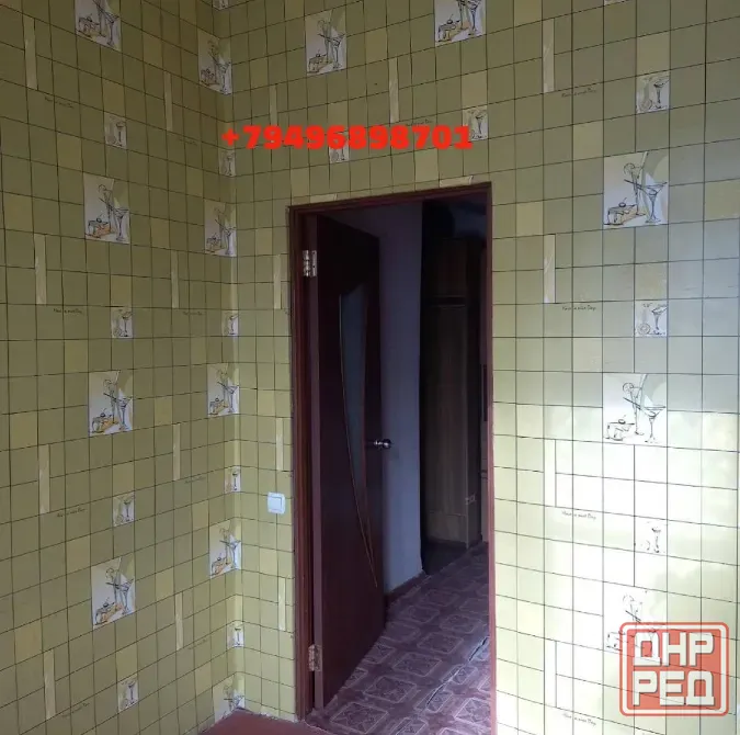 Продам комнату или обмен на авто. Рынок Объединенный. Донецк - изображение 1