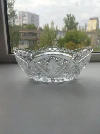 Хрустальная салатница ссср Донецк