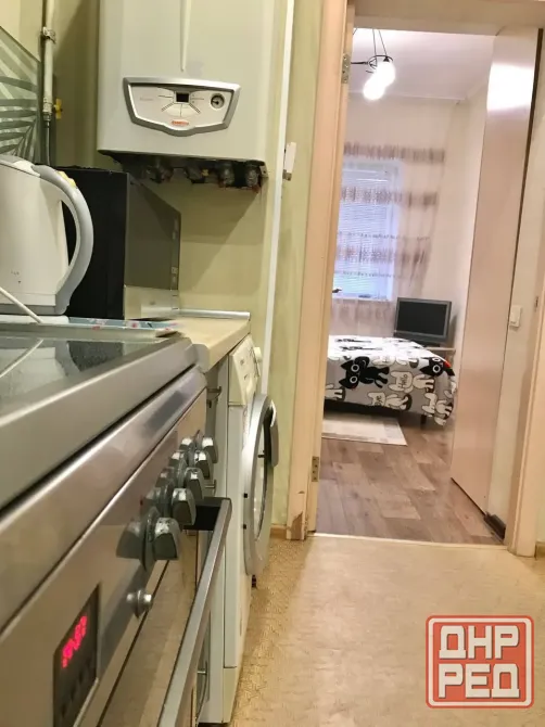 Сдаю однокомнатную квартиру в Кировском районе Донецка, ориентир Лидиевка. Донецк - изображение 2