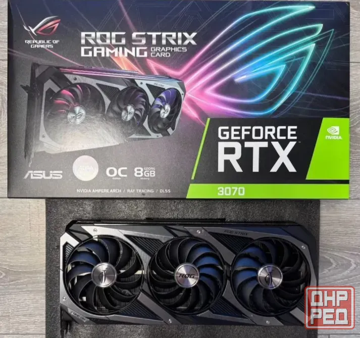 Asus rog strix 3070 Донецк - изображение 1
