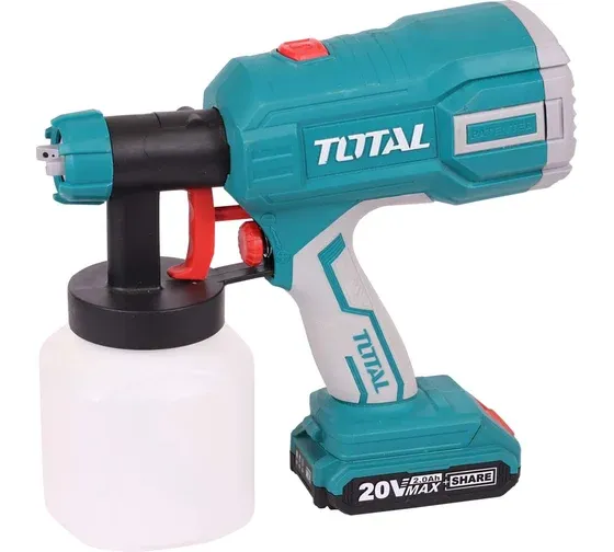 Аккумуляторный краскораспылитель TOTAL TSGLI2001. Краскопульт. Донецк