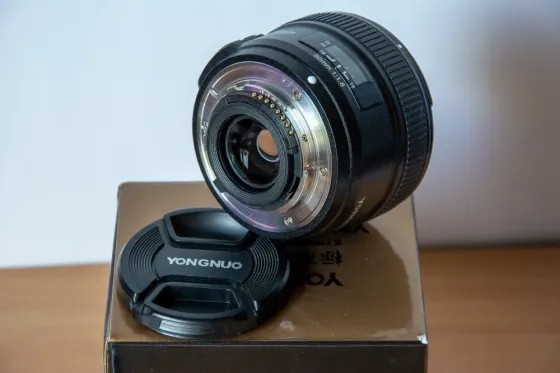 Новый Yongnuo 50mm 1,8 под Nikon Донецк