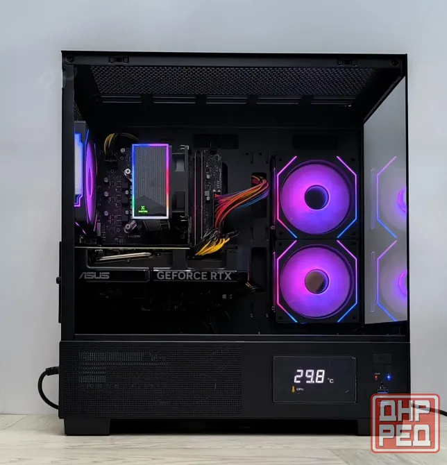 Игровой Компьютер Byte-cybermoon | Intel Core i3-12100f| 700w | Ssd 1тб | Ddr4 16gb | Nvi - арт:7597 Макеевка - изображение 2
