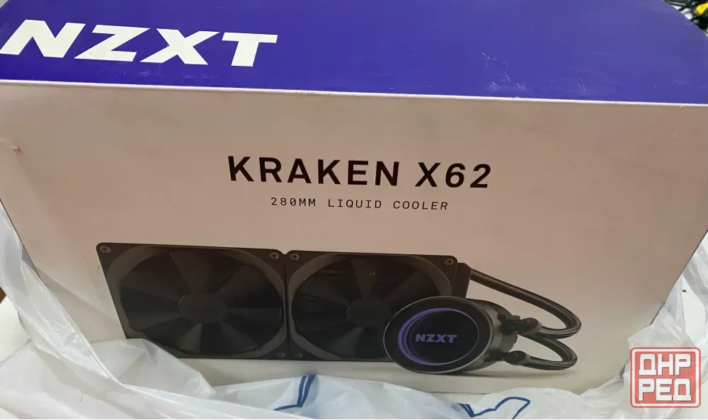Водяное охлаждение NZXT KRAKEN X62 200mm Донецк - изображение 2