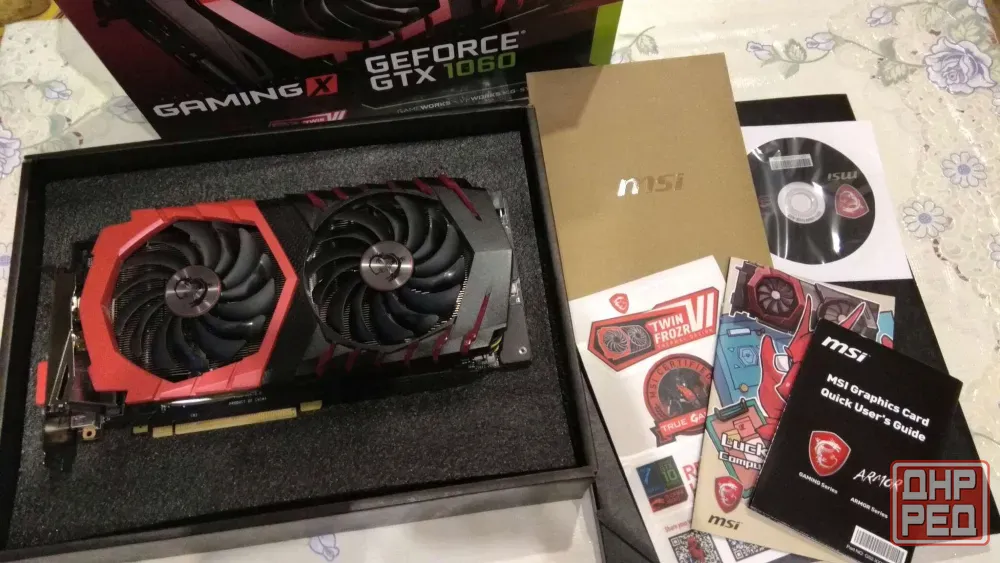 Gtx 1060 6gb msi gaming x Макеевка - изображение 1