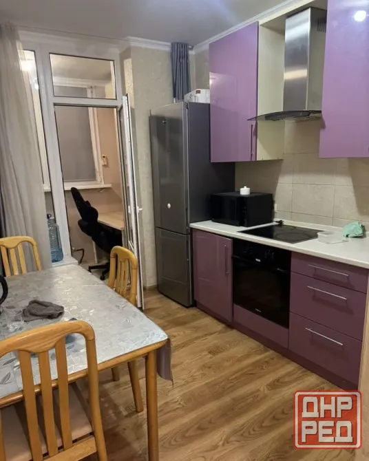 Пролетарский район сдам однокомнатную квартиру на длительный период (от 3х месяцев и более) Донецк - изображение 1