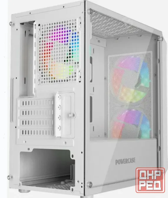 Корпус Powercase Mistral Micro a3w Argb, Tempered Glass, 2x 140mm Argb Pwm+1x 120mm Argb - арт:5015 Макеевка - изображение 2