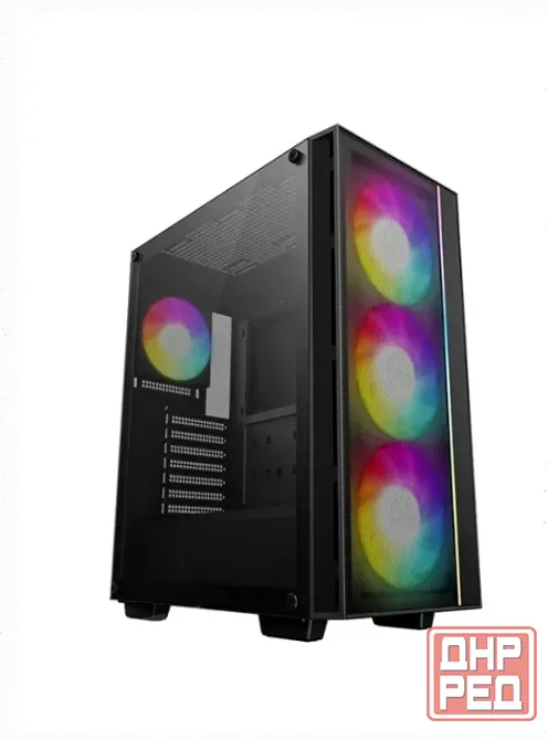 Корпус Deepcool Matrexx 55 v4 Mesh Черный Без бп Atx 7x120mm 2x140mm 2xusb3.0 Audio Bott - арт:4985 Макеевка - изображение 1