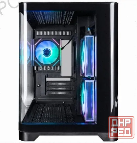 Корпус 1stplayer Uview uv6 Argb, Черный (uv6-bk-2fc7r-1fc7) - арт:9672 Макеевка - изображение 2