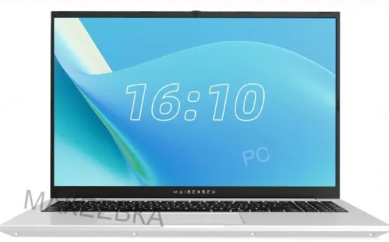 Ноутбук Maibenben m16b-r343um 16" Wuxga Ips, Amd r3-4300u, 8gb, 512gb Ssd, Linux, Серебри - арт:9586 Макеевка