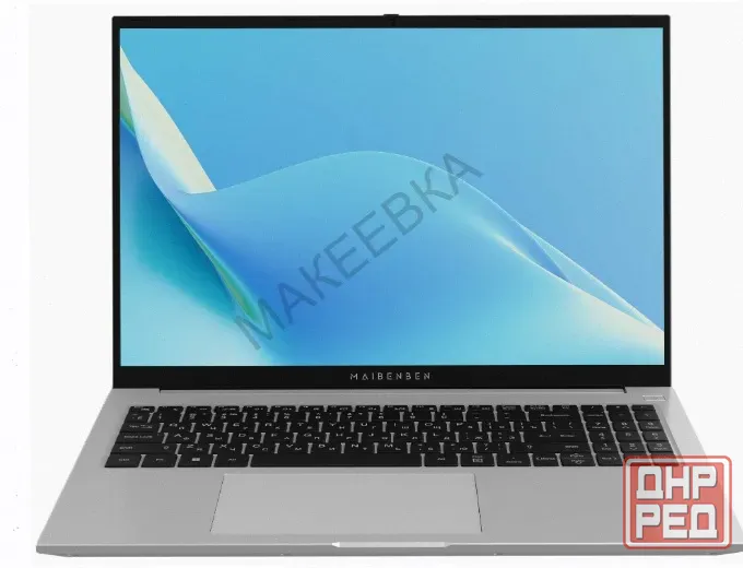 Ноутбук Maibenben m16b-r343um 16" Wuxga Ips, Amd r3-4300u, 8gb, 512gb Ssd, Linux, Серебри - арт:9586 Макеевка - изображение 3