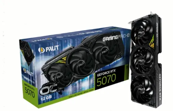 Видеокарта Palit Geforce Rtx 5070 Gamingpro-s oc 12gb (ne75070t19k9-gb2050u) - арт:2882 Макеевка