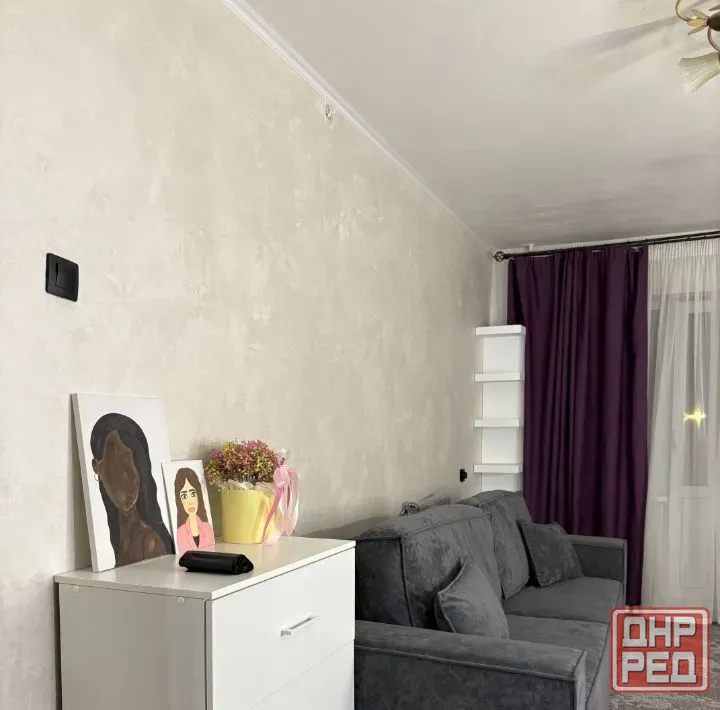 Сдаю однокомнатную квартиру 35 м² этаж 4/9. город Донецк, Будённовский район, ул. Независимости. Донецк - изображение 2