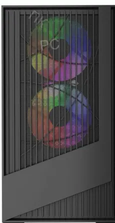 Корпус Powercase Mistral Micro a12b Black (cmma12b-l3) - арт:8471 Макеевка
