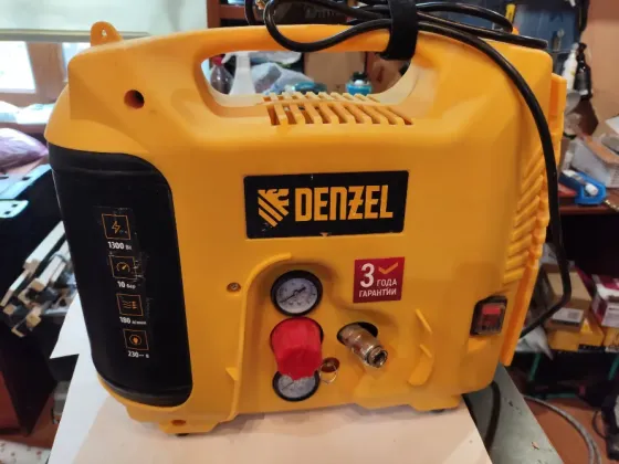 Компрессор воздушный Denzel DL1300 10 бар 1.3 кВт 180 л/мин 5 л с Донецк