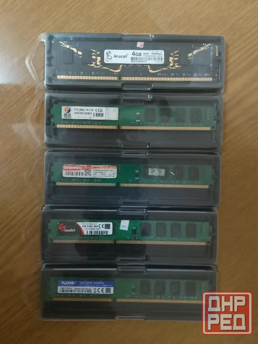 Оперативная память двухстороння DDR3 4Gb 1600, 1333, 1060 MHz Донецк - изображение 1