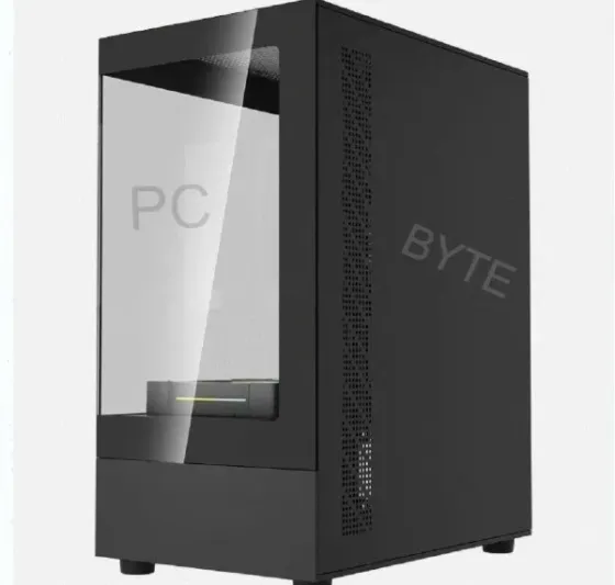 Корпус Powercase Vision Micro m1 Argb, Tempered Glass, 3x 120mm Argb Fans, чёрный, Matx c - арт:8367 Макеевка