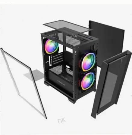 Корпус Powercase Alisio Micro z3b Argb, Черный (camzb-a3) - арт:3966 Макеевка