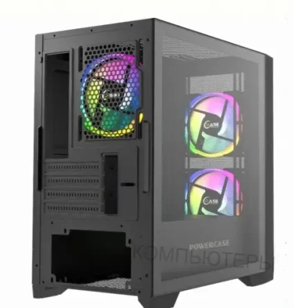 Корпус Powercase Alisio Micro z3b Argb, Черный (camzb-a3) - арт:3966 Макеевка
