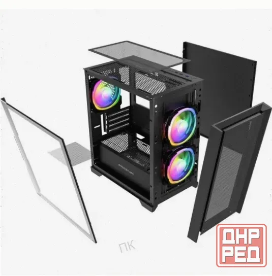 Корпус Powercase Alisio Micro z3b Argb, Черный (camzb-a3) - арт:3966 Макеевка - изображение 2