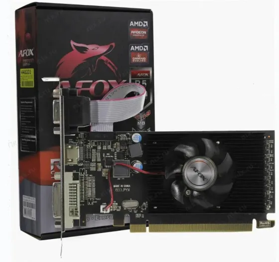 Видеокарта Afox Radeon r5 230 2048mb lp Single Fan (afr5230-2048d3l5) - арт:1956 Донецк