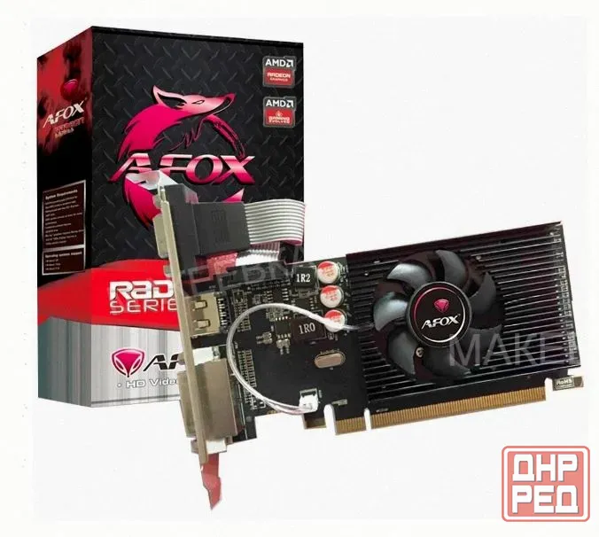 Видеокарта Afox Radeon r5 230 2048mb lp Single Fan (afr5230-2048d3l5) - арт:1956 Донецк - изображение 1