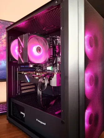 Пк Ryzen 5 5500 / RX5700 Снежное