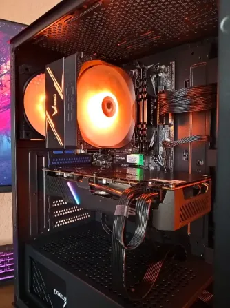 Пк Ryzen 5 5500 / RX5700 Снежное