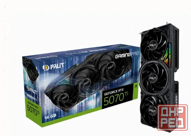 Видеокарта Palit Geforce Rtx 5070 ti Gamingpro 16gb (ne7507t019t2-gb2031a) - арт:7443 Донецк - изображение 1