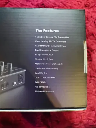 Audient ID4 mk ll аудио интерфейс звуковая карта Макеевка