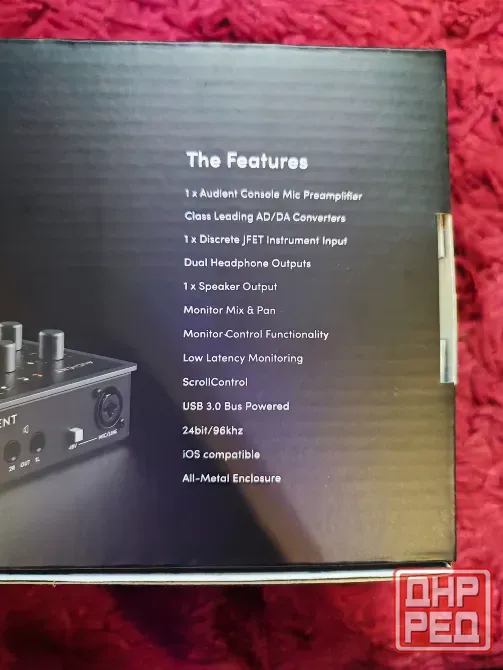 Audient ID4 mk ll аудио интерфейс звуковая карта Макеевка - изображение 4
