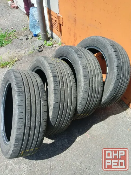 Продам летнюю резину Continental Premium Contact 5 91V 195/55 R16 Донецк - изображение 1