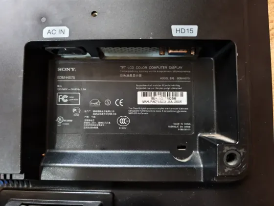 Монитор SONY 15 дюймов Донецк