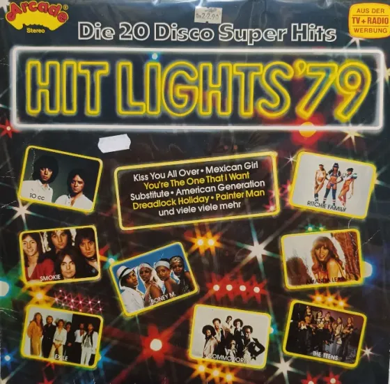 Виниловая пластинка LP 20 Disco Hits - Hit Lights '79 - Донецк