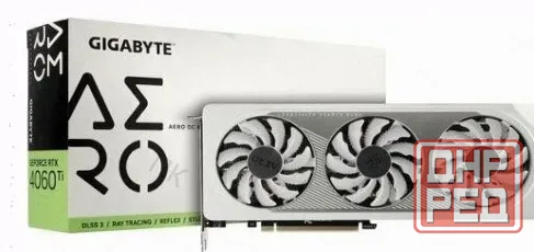 Видеокарта Geforce Rtx 4060ti 8gb Gigabyte gv-n406taero oc-8gd - арт:2398 Донецк - изображение 1