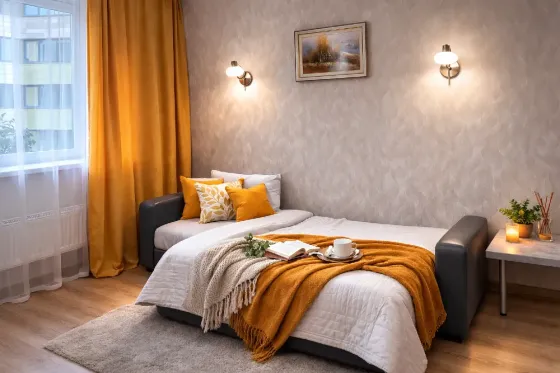 ColorApartments. Оранжевый уют Королев