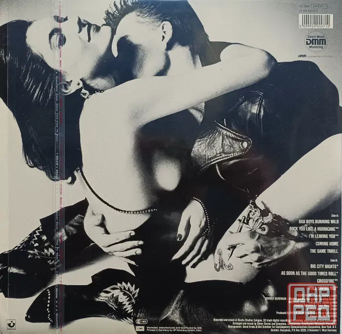 Виниловая пластинка LP Scorpions - Love At First Sting - Донецк - изображение 2