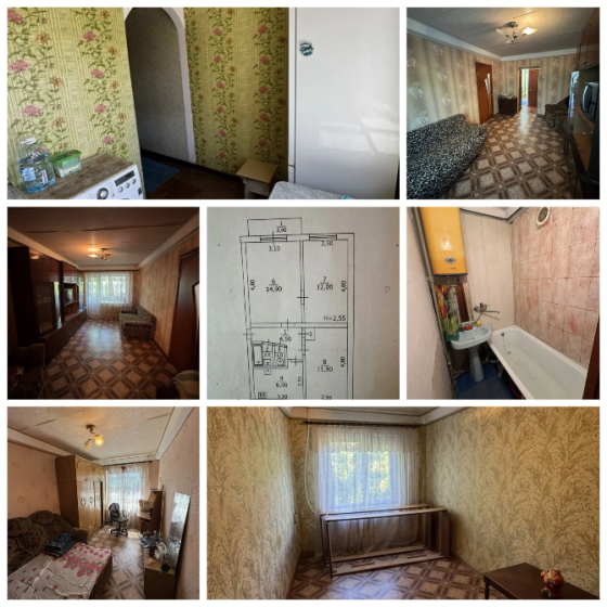 Продается 3-х к. кв. ост. 55 квартал, этаж 3/5 Макеевка