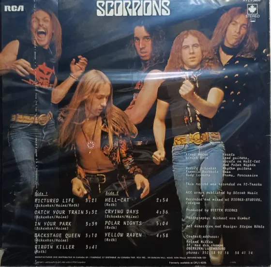 Виниловая пластинка LP Scorpions - Virgin Killer - Донецк