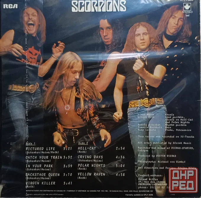 Виниловая пластинка LP Scorpions - Virgin Killer - Донецк - изображение 2