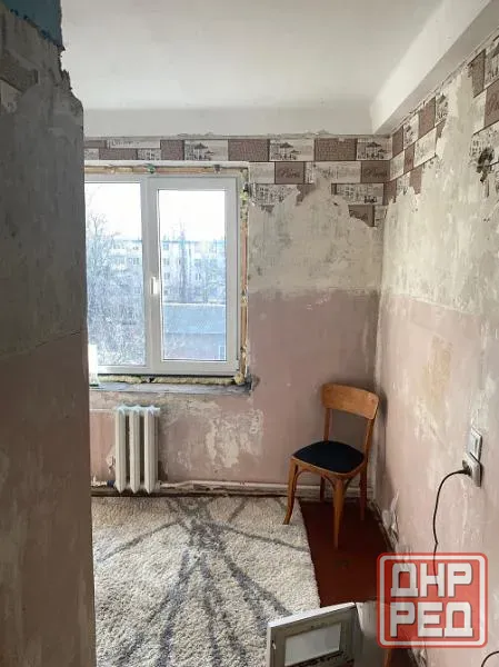 Продаётся 1-но комнатная квартира в Будённовском р-не , ул. Нижнекурганская Донецк - изображение 4